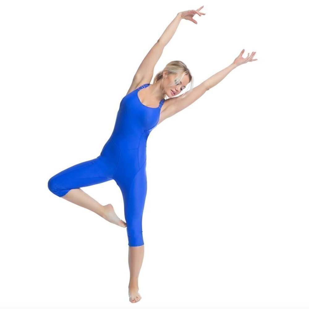 NAYALI Sz: L Athletic BRIGHTON 1PC JUMPSUIT in INDIGO - Picture 4 of 16